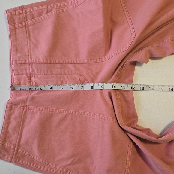 Madewell Barrell Balloon Tapered-Leg Utility Pants Women's 26 Pink - Picture 6 of 11